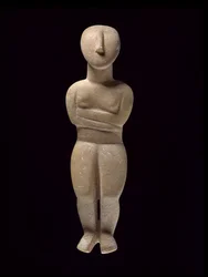Figurina cicladica, Naxos, c.3000-2000 a.C.